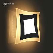 Estares бра светодиодн. Geometria quarto 18W(900lm) 2K-4K-6K 193х42 белый IP20 БЕЗ пульт ДУ (арт. 841702)