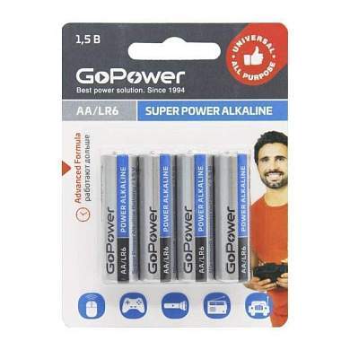 Элемент питания GoPower LR6/316 BL4 (арт. 837728)