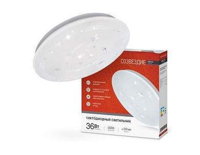 ASD/InHome светильник светодиодн. декоративный 36W(2340lm) 4000К 4K СОЗВЕЗДИЕ d350 IP40 DECO 5001 (арт. 717689)