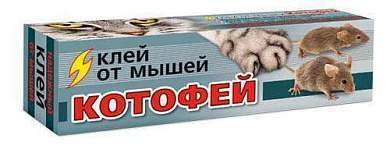 От мышей (грызунов) клей 60гр. туба Котофей Ваше хозяйство (арт. 713181)
