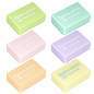 Ластики BRAUBERG "Pastel Soft" НАБОР 12 шт., размер ластика 31х20х10 мм, экологичный ПВХ, 229598 (арт. 229598)