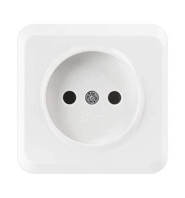 Smartbuy Юпитер роз. ОУ 1 мест. бел. 10A SBE-03w-10-S1-N-c (арт. 653127)