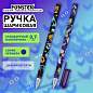 Ручка шариковая с принтом FUNSTER STICK "MONSTERS", СИНЯЯ, SOFT TOUCH покрытие, узел 0,7 мм, линия 0,35 мм, 144390 (арт. 144390)