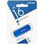 Флеш-диск 16 GB SMARTBUY Scout USB 2.0, синий, SB016GB2SCB (арт. 513763)