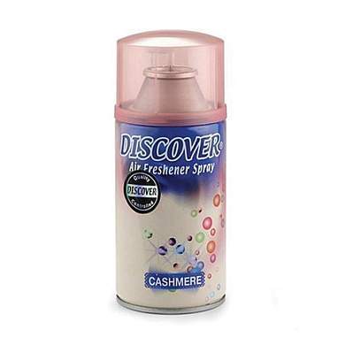 Сменный баллон 320 мл, DISCOVER "Cashmere", цветочно-фруктовый, для диспенсеров DISCOVER, 62133 (арт. 605419)