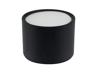 Ecola GX53 H4 5394 светильник накладной СПОТ без обода Черный матовый 82x60 SS534BECB (10!) (арт. 897540)