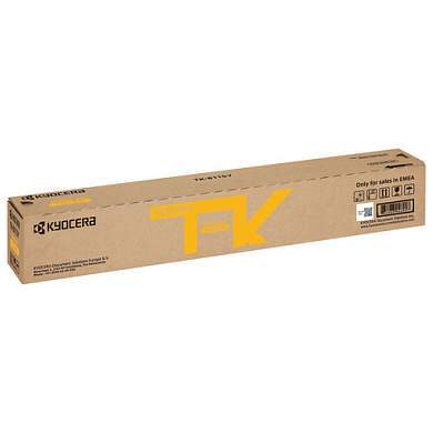 Тонер-картридж KYOCERA (TK-8115Y) M8124cidn/M8130cidn, желтый, ресурс 6000 стр., оригинальный, 1T02P3ANL0 (арт. 363060)
