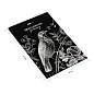 Скетчбук 20л., А4 ArtSpace "Black line. Bird", на гребне, черный блок, 120г/м2 (арт. 315927)