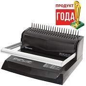 Переплетная машина для пластиковой пружины BRAUBERG B20, пробивает до 20 листов, сшивает до 450 листов, 530960 (арт. 530960)