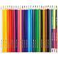Карандаши цветные Faber-Castell "Замок", 24цв., шестигр., заточ.+6цв.+точилка, картон, европодвес (арт. 286621)