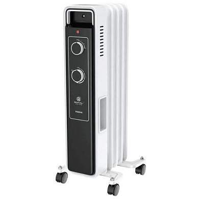 Обогреватель масляный ROYAL CLIMA ROR-PR5-1000M, 1000 Вт, 5 секций, белый (арт. 456578)