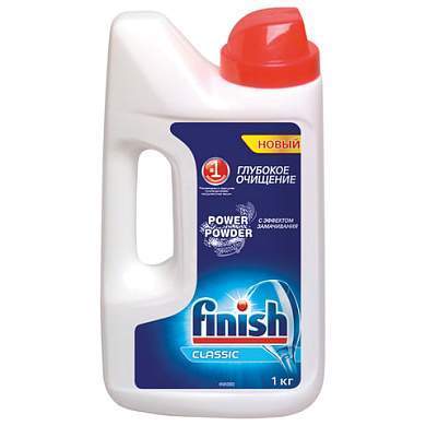 Порошок для мытья посуды в посудомоечных машинах 1 кг FINISH (Финиш), 3010892 (арт. 602016)