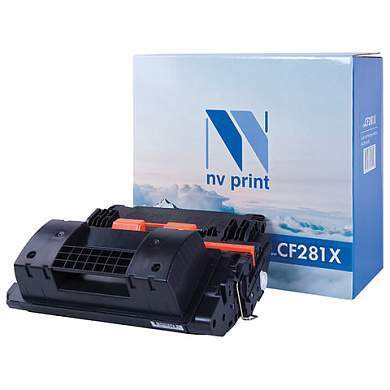 Картридж лазерный NV PRINT (NV-CF281X) для HP LaserJet M605/M606/M630 и другие, ресурс 25000 стр. (арт. 362970)