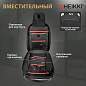 Рюкзак HEIKKI HIGH TECH (ХЕЙКИ) с отделением для ноутбука, USB-порт, черный, 46x30x10 см, 272588 (арт. 272588)