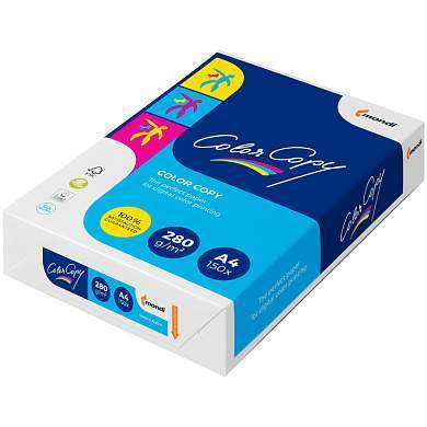 Бумага Color copy А4, 280г/м2, 150л., 161% (арт. 087844)