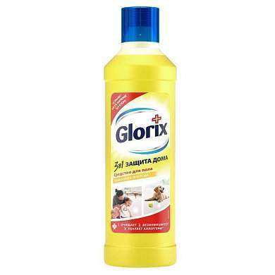 Средство для мытья полов Glorix "Лимонная энергия", 1л (арт. 244586)