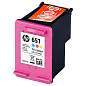 Картридж струйный HP (С2P11AE) Ink Advantage 5575/5645/OfficeJet 202, №651, цветной, оригинальный, ресурс 300 стр., C2P11AE (арт. 362255)