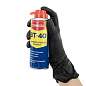 Смазка универсальная проникающая BT-40 (аналог WD-40) 450 мл, аэрозоль с трубочкой, RABBITEX (РАББИТЕКС), 700297 (арт. 700297)