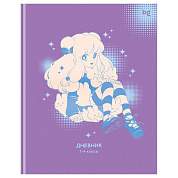 Дневник 1-4 кл. 48л. (ЛАЙТ) BG "Anime girl", матовая ламинация, выб.лак (арт. 376726)