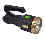 Gauss фонарь ручной 10W(250lm) Li-ion 1200mAh USB 9 реж., до 200м, GF209 (арт. 938120)