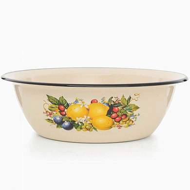 Миска эмаль Изобилие 3,5л ЭТ-72957 Эстет (арт. 830192)