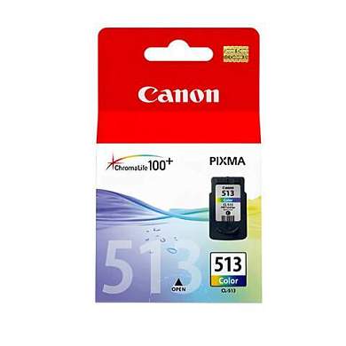 Картридж струйный CANON (CL-513) Pixma MP240, цветной, оригинальный, 2971B007 (арт. 360561)