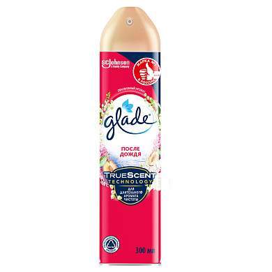 Освежитель воздуха аэрозольный Glade "После дождя", 300мл (арт. 133232)