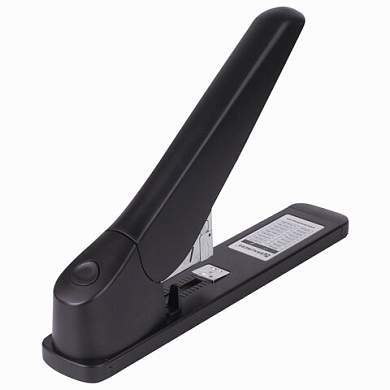 Степлер МОЩНЫЙ №24/6-23/24 BRAUBERG "Heavy duty MX", до 200 листов, черный, 222564 (арт. 222564)