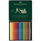 Карандаши цветные художественные Faber-Castell "Polychromos", 24цв., заточен., метал. коробка (арт. 285921)