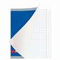 Тетрадь А5, 48 л., BRAUBERG скоба, клетка, обложка картон, "INDAY", 400518 (арт. 400518)