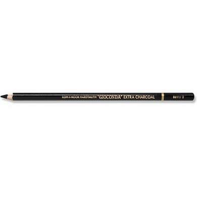 Карандаш угольный KOH-I-NOOR, 1 шт., "Gioconda" EXTRA, черный, B, 8811002003KS (арт. 182185)