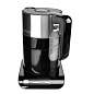 Чайник BOSCH TWK8613P, 1,5 л, 2400 Вт, закрытый нагревательный элемент, нержавеющая сталь, черный (арт. 453114)