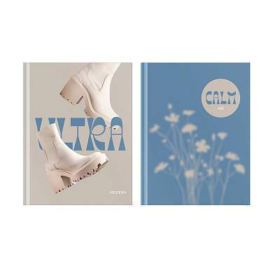 Бизнес-блокнот А5, 80л., евроформат, BG "Stylish&laconic", soft-touch ламинация (арт. 342376)
