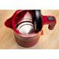 Чайник BOSCH TWK 2M164, 1,7 л, 2400 Вт, закрытый нагревательный элемент, пластик, красный (арт. 458592)