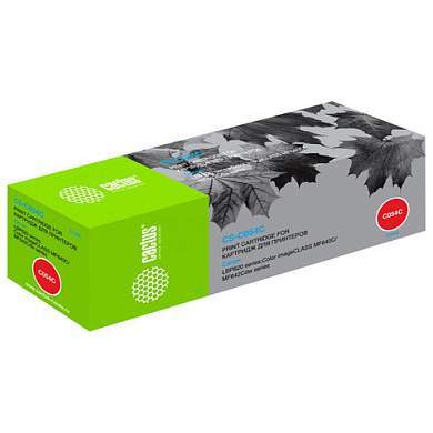 Картридж лазерный CACTUS (CS-C054C) для Canon LBP 621/623, MF 641/643/645, голубой, ресурс 1200 страниц (арт. 363770)