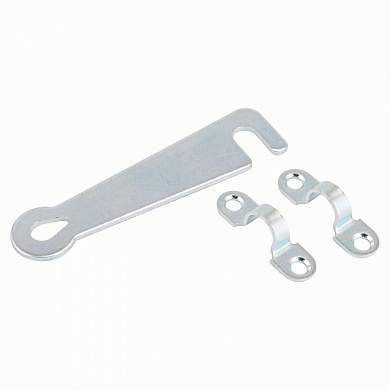 Крючок дверной Кунгур КД-75 цинк б/ш универс. (150,10) (арт. 191632)
