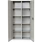 Шкаф металлический для документов BRABIX "KBS-10", 1803х880х390 мм, 77 кг, 2 отделения, сварной, 291159 (арт. 291159)