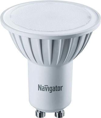 Navigator Gu10 7W(560Lm) 4000K 4K Матов. 50X50 Пластик Nll-Par16-7-230-4K-Gu10 (20!) 94227 (арт. 483651)