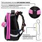 Ранец BRAUBERG SHINY, 2 отделения, с брелком, "Smiling cat", 38х28х14 см, 272040 (арт. 272040)