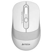Мышь беспроводная с бесшумным кликом A4TECH Fstyler FG10, USB, 4 кнопки, оптическая, белая, 1147569 (арт. 514290)