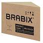 Кресло стул BRABIX "Eames MG-310 CH", хром, пластик белый, ткань серая, 532924 (арт. 532924)