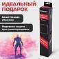Коврик компьютерный для мыши большой SONNEN "CYBER OUTLAW", ткань + резина, 400х355х3 мм, 513616 (арт. 513616)