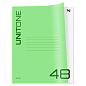 Тетрадь 48л., линия BG "UniTone. Mix", пластиковая обложка (арт. 379004)