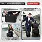 Сумка портфель BRAUBERG DANDY с отделением для ноутбука 15-16", 2 отделения, "Combi", черная, 32х41х10 см, 240397 (арт. 240397)