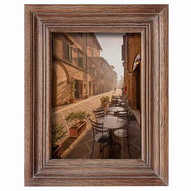 Рамка из мангового дерева BRAUBERG LOFT EL CLASICO, фото 13х18 см, стекло, 19х24 см, 391286 (арт. 391286)