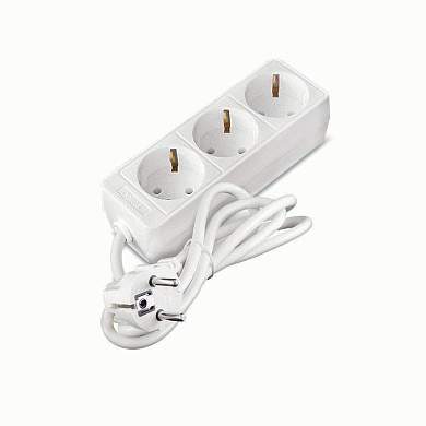СОЮЗ сет. удл. ПВС 3х0.75 3 роз.  1.5 м 10А земля 481S-9301 (арт. 416057)