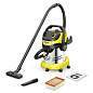 Пылесос хозяйственный KARCHER WD 5 S, мусоросборник 25 л, мощность 1100 Вт, желтый, 1.628-350.0 (арт. 456636)