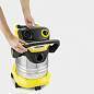 Пылесос хозяйственный KARCHER WD 5 S, мусоросборник 25 л, мощность 1100 Вт, желтый, 1.628-350.0 (арт. 456636)