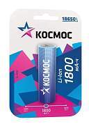 Ак-Р Космос 18650 Li-Ion 1800Mah 3.7V Bl1 Без Защиты Koc18650Li-Ion18Ubl1 (арт. 702674)