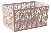Корзинка для хранения 6,7л, 29*19*15см, Linden бежевый,221313427/06/Homver (арт. 855879)